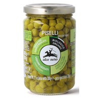 GROSZEK ZIELONY W ZALEWIE BIO 300 g (200 g) (SŁOIK) - ALCE NERO