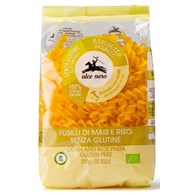 MAKARON (KUKURYDZIANO - RYŻOWY) FUSILLI BEZGLUTENOWY BIO 250 g - ALCE NERO