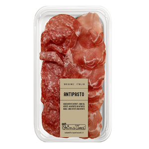 ANTIPASTI BIS: SCHAB LONZINO, SALAMI MILANO BEZGLUTENOWE BIO 70 g - PRIMAVERA