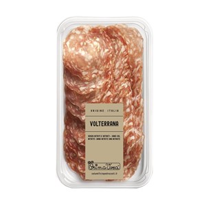 SALAMI Z FENKUŁEM DOJRZEWAJĄCE (FINOCCHIONA) PLASTRY BEZGLUTENOWE BIO 70 g - PRIMAVERA