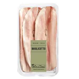 SZYNKA GOTOWANA PROSCIUTTO COTTO Z BAZYLIĄ PLASTRY BEZGLUTENOWA BIO 100 g - PRIMAVERA