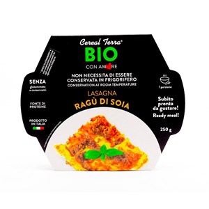 LASAGNE Z SOSEM SOJOWYM RAGU BIO 250 g - CEREAL TERRA