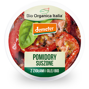 POMIDORY SUSZONE Z ZIOŁAMI DEMETER BIO 125 g - BIO ORGANICA ITALIA