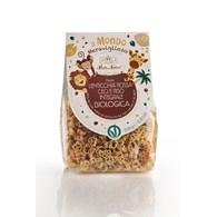 MAKARON (Z SOCZEWICY, CIECIERZYCY I RYŻU) DLA DZIECI ZWIERZĘTA SAWANNA BEZGLUTENOWY BIO 250 g - PASTA NATURA