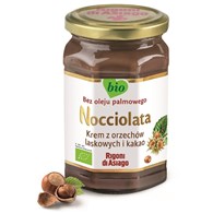 KREM Z ORZECHÓW LASKOWYCH I KAKAO BEZGLUTENOWY BIO 250 g - RIGONI DI ASIAGO (NOCCIOLATA)