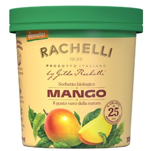 SORBET MANGO DEMETER BEZGLUTENOWY BIO 500 ml - RACHELLI ICE