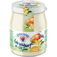 JOGURT MANGO - WANILIA Z MLEKA SIENNEGO BEZGLUTENOWY BIO 150 g (SŁOIK) - STERZING-VIPITENO