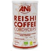 KAWA ROZPUSZCZALNA  REISHI + CORDYCEPS  BIO 100 g - ANI