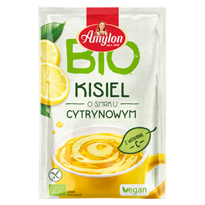 KISIEL INSTANT O SMAKU CYTRYNOWYM BEZGLUTENOWY BIO 30 g - AMYLON