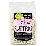 MAKARON (RYŻOWY) ŚWIDERKI FUSILLI BEZGLUTENOWY BIO 250 g - APOTHEKE