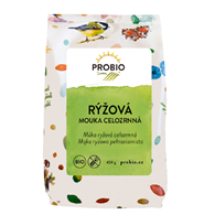 MĄKA RYŻOWA PEŁNOZIARNISTA BEZGLUTENOWA BIO 450 g - PROBIO