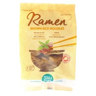 MAKARON (RYŻOWY RAZOWY) NOODLE RAMEN BEZGLUTENOWY BIO 280 g - TERRASANA