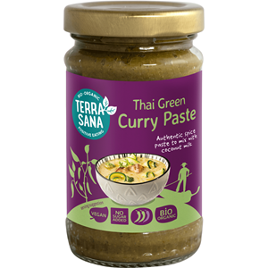 PASTA TAJSKA ZIELONE CURRY BIO 120 g - TERRASANA