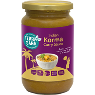 SOS CURRY ŻÓŁTY INDIAN KORMA BEZGLUTENOWY BIO 350 g - TERRASANA