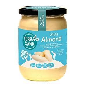 KREM Z MIGDAŁÓW BLANSZOWANYCH 100 % BIO 500 g - TERRASANA