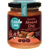 KREM MIGDAŁOWY CHAI CRUNCHY BIO 250 g - TERRASANA