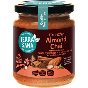 KREM MIGDAŁOWY CHAI CRUNCHY BIO 250 g - TERRASANA