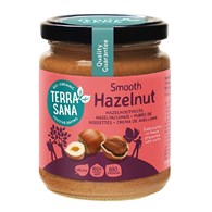 KREM Z ORZECHÓW LASKOWYCH PRAŻONYCH 100 % BIO 250 g - TERRASANA