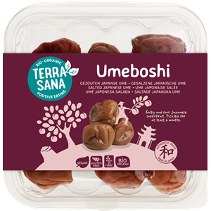 UMEBOSHI (MORELE JAPOŃSKIE KISZONE) BEZGUTENOWE BIO 150 g - TERRASANA