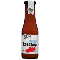 KETCHUP BEZ DODATKU CUKRÓW BIO 325 ml - BIO BANDITS