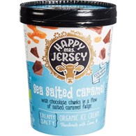 LODY O SMAKU KARMELOWYM Z KAWAŁKAMI CZEKOLADY BIO 500 ml - HAPPY MRS. JERSEY