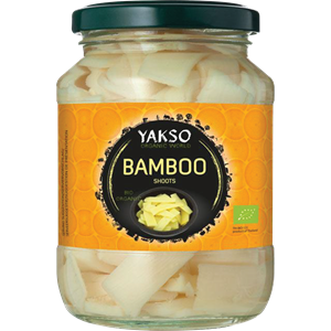 PĘDY BAMBUSA PLASTRY W ZALEWIE BIO 340 g (175 g) - YAKSO