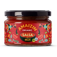 SOS SALSA PIKANTNY BEZGLUTENOWY BIO 260 g - AMAIZIN