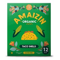 MUSZLE TACO BEZGLUTENOWE BIO (12 szt.) 150 g - AMAIZIN