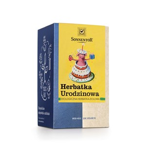 HERBATKA ZIOŁOWA URODZINOWA (HAPPY BIRTHDAY) BIO (18 x 1,5 g) 27 g - SONNENTOR