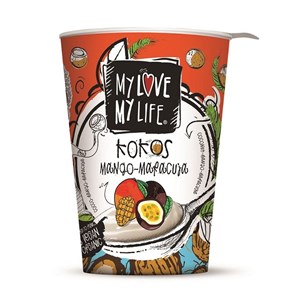 DESER KOKOSOWY MANGO - MARAKUJA BEZGLUTENOWY BIO 180 g - MY LOVE MY LIFE