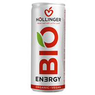 NAPÓJ ENERGETYZUJĄCY O SMAKU JABŁKO - JEŻYNA BIO 250 ml - HOLLINGER