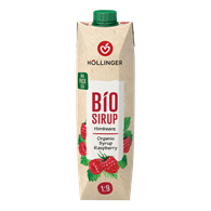 SYROP MALINOWY BIO 1 L - HOLLINGER